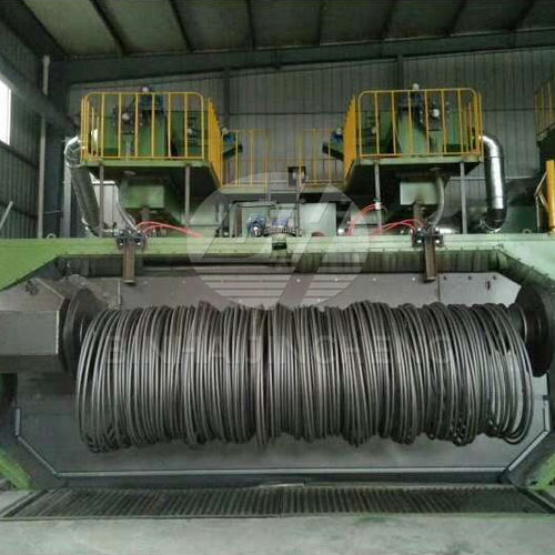 Granigliatrice per carico sospeso - QPY - Qingdao Binhai Jincheng Foundry Machinery Co., Ltd. - per molle / per fili / automatica