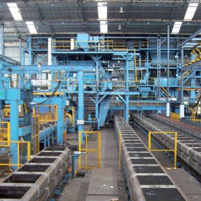 Linea di trattamento - clay sand - Qingdao Binhai Jincheng Foundry Machinery Co., Ltd.