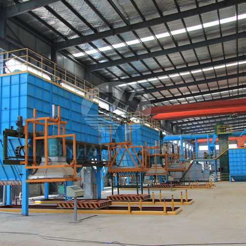 Fonditrice sottovuoto - V process casting line - Qingdao Binhai Jincheng Foundry Machinery Co., Ltd.