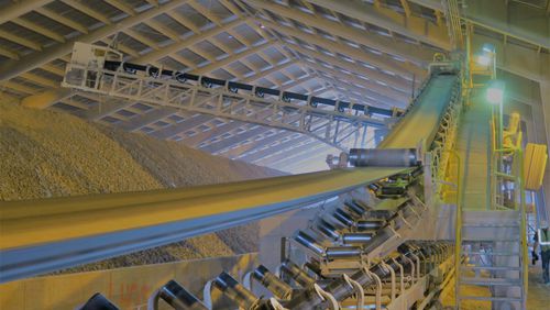 Accatastatore per materiali alla rinfusa - AMECO Group - per movimentazione / per cemento / automatico