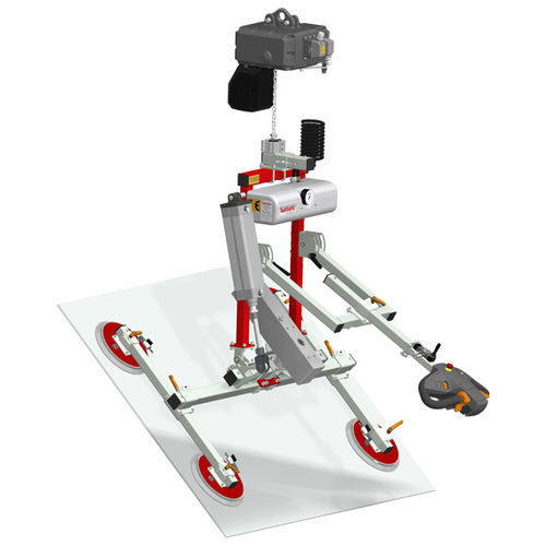 Ventosa di sollevamento rotativa - UGL 2 - Liftop - Manutention ergonomique - per lastra di vetro / verticale