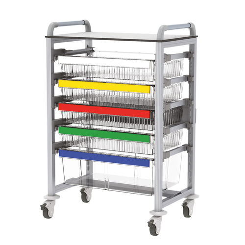 Carrello di servizio - HYG-CRT98-E - Pegasus-Storage - in alluminio / con rotelle