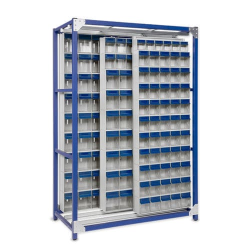 Armadio di stoccaggio - Pegasus-Storage - a pavimento / con pannelli scorrevoli / in metallo