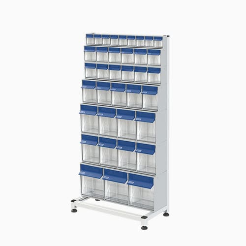 Carrello in alluminio - Pegasus-Storage - per contenitore di stoccaggio / per carichi pesanti / con rotelle