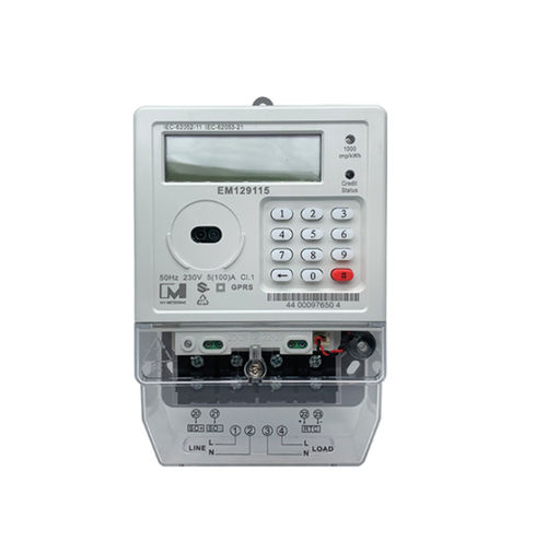 Contatore di energia elettrica monofase - EM129115 STS - IVY METERING - su guida DIN / residenziale / con comunicazione integrata