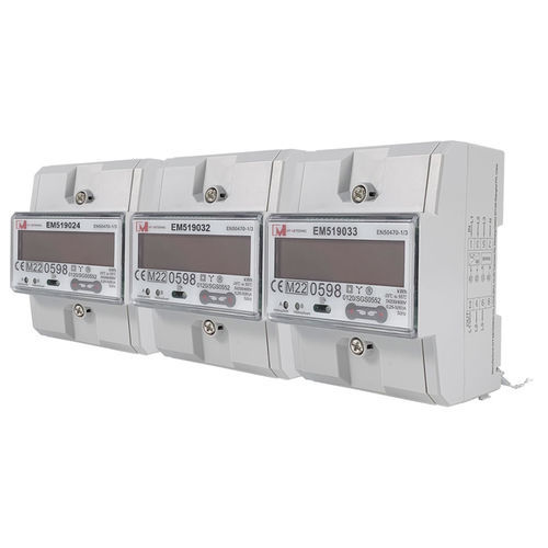 Contatore di energia elettrica trifase - EM5190 series - IVY METERING - su guida DIN / RS-485 / certificato MID