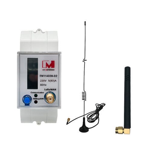 Contatore di energia elettrica monofase - EM114039-02  - IVY METERING - su guida DIN / residenziale / prepagato