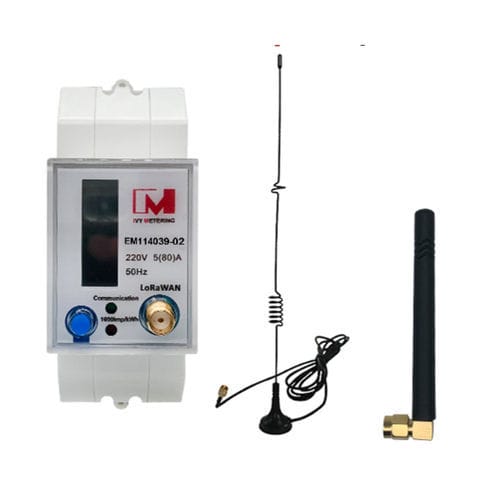 Contatore di energia elettrica monofase - EM114039-02 - IVY METERING - su guida DIN / residenziale / prepagato