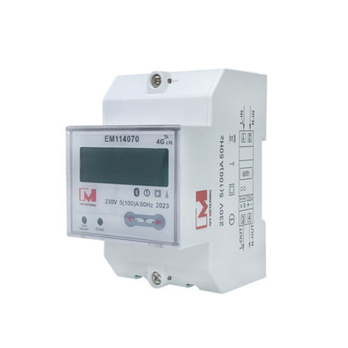 Contatore di energia elettrica monofase - EM114070  - IVY METERING - su guida DIN / uscita ad impulsi / con display LCD