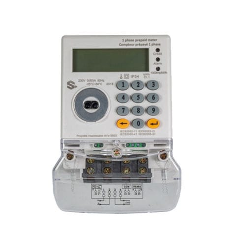 Contatore di energia elettrica monofase - EM124041  - IVY METERING - su guida DIN / RS-485 / uscita ad impulsi