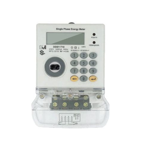 Contatore di energia elettrica monofase - EM124033  - IVY METERING - su guida DIN / con display LCD / 50 Hz