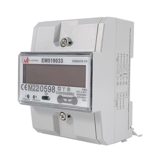 Contatore di energia elettrica trifase - EM519033 - IVY METERING - su guida DIN / certificato MID / Modbus
