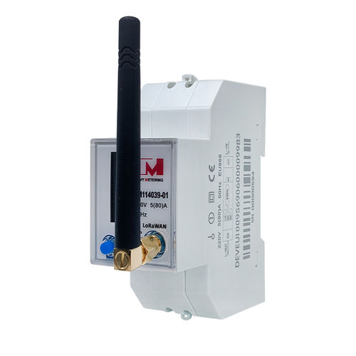 Contatore di energia elettrica monofase - EM114039-01 - IVY METERING - su guida DIN / prepagato / con comunicazione integrata