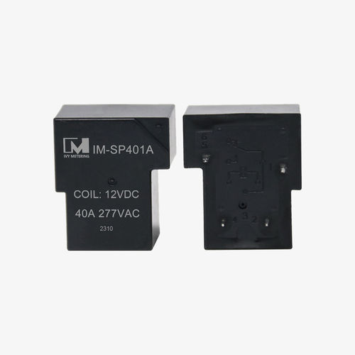 Relè elettromeccanico 12 VDC - IM-SP401A - IVY METERING - 230 V AC / compatto / monofase