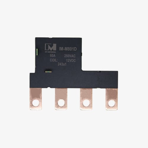 Relè elettromeccanico AC - IM-M801D IEC62052-11 - IVY METERING - 2NA/NC / compatto / bifase