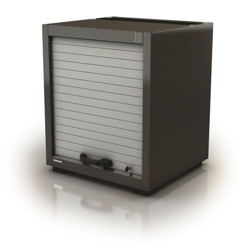 Armadio da officina - AR-069.04 - DEA WORKLAB SRL - con piedi / a ripiani / in poliestere
