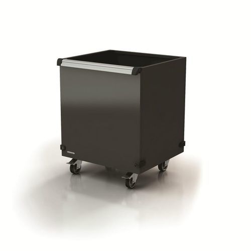 Carrello da trasporto - AR-343.10 - DEA WORKLAB SRL - da laboratorio / in alluminio / per cassonetto dei rifiuti