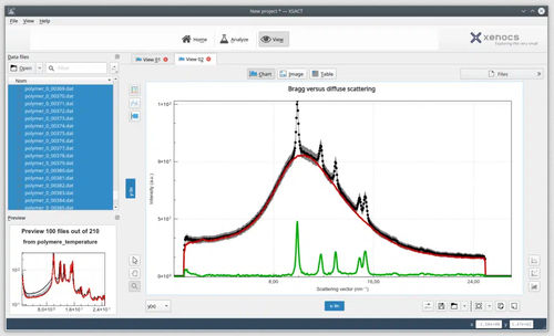 Software di analisi di dati - XSACT - Xenocs - di misura / di progettazione / di trattamento dati