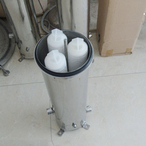 Carter per filtro multicartuccia - SuZhou KoSa Environmental Protection CO.,LTD - per liquido / in acciaio inossidabile
