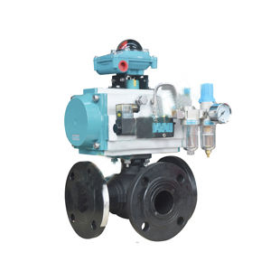 Valvola a sfera - 30T/L01 - SuZhou KoSa Environmental Protection CO.,LTD - con comando a leva / elettrica / pneumatica
