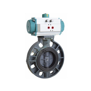 Valvola a farfalla - SuZhou KoSa Environmental Protection CO.,LTD - con volante / elettrica / pneumatica