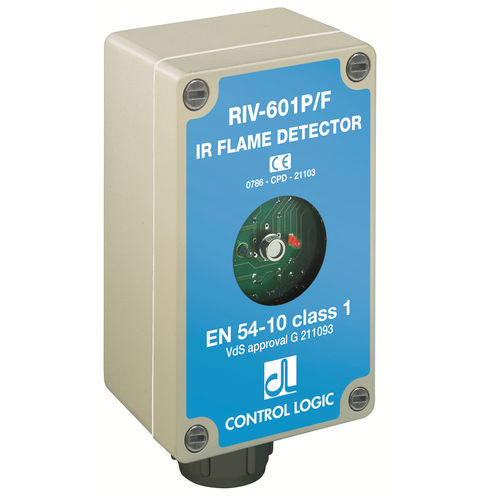 Rilevatore di fiamma IR - RIV-601P/F - Control Logic Srl - antideflagrante / IP66