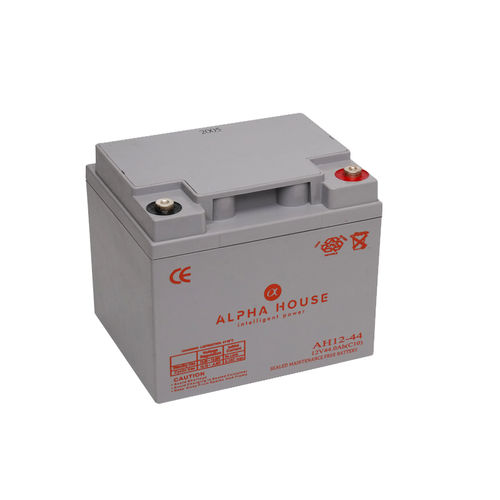 Batteria rettangolare - AH12-44 - Alpha House Ltd - 12 V / UL / CE