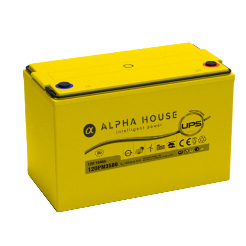 Batteria rettangolare - 12UPM3500 - Alpha House Ltd - 12 V / ISO
