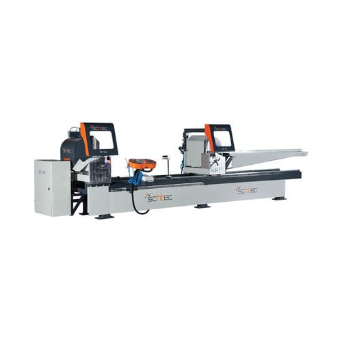 Macchina da taglio a 2 teste - SD 140 - SCHTEC MACHINERY - a lama rotativa / per alluminio / per PVC