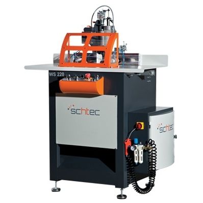 Contornatrice automatica - WS 220 - SCHTEC MACHINERY - a mandrino / per PVC / di foratura