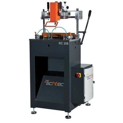 Contornatrice a copiare per PVC - RC 208 - SCHTEC MACHINERY - per alluminio / con bloccaggio pneumatico