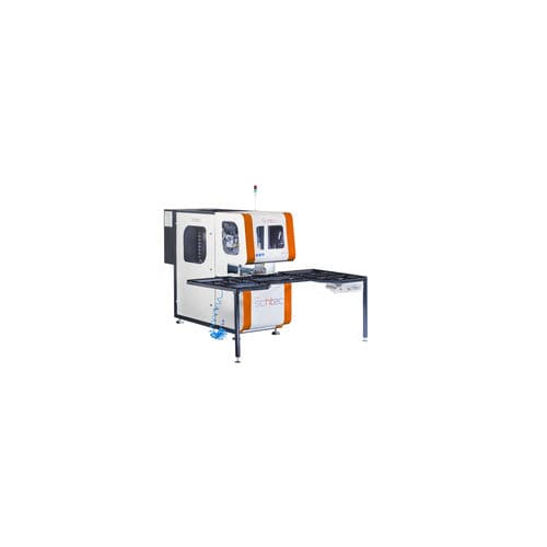 Macchina per pulizia CNC - CM 610 CNC - SCHTEC MACHINERY - d'angolo / a grande cadenza