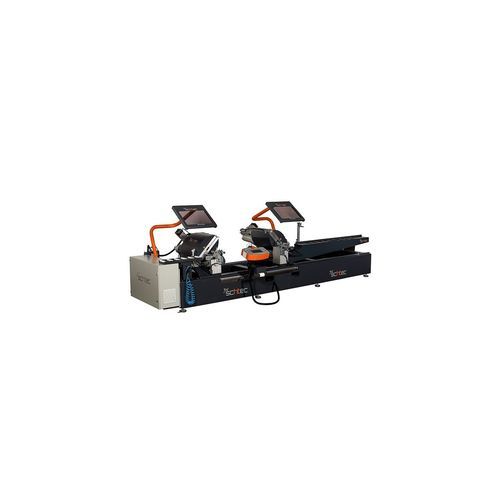 Macchina da taglio per alluminio - DCA 440 - SCHTEC MACHINERY - per profilati in alluminio / servocomandata / a 2 teste
