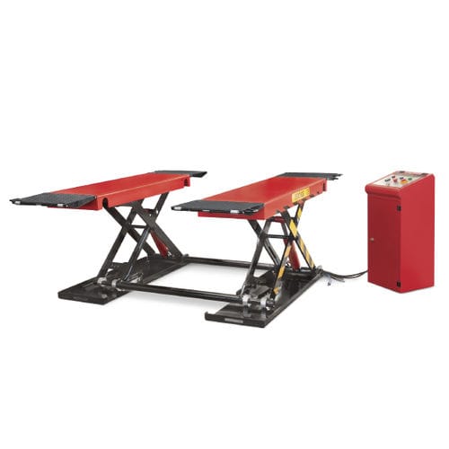 Ponte sollevatore a pantografo - BŞR- 500 - Basaran Hydraulic Garage Equipment - 3,5 tonnellate / idraulico / per automobile