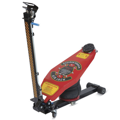 Cric martinetto con ruote (sollevatore con ruote) - BŞR - 59 - Basaran Hydraulic Garage Equipment - idropneumatico / per automobile