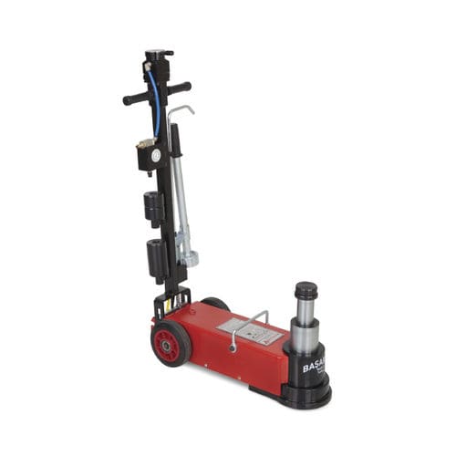 Cric martinetto con ruote (sollevatore con ruote) - BŞR - 52 - Basaran Hydraulic Garage Equipment - idropneumatico / 15 tonnellate / per automobile