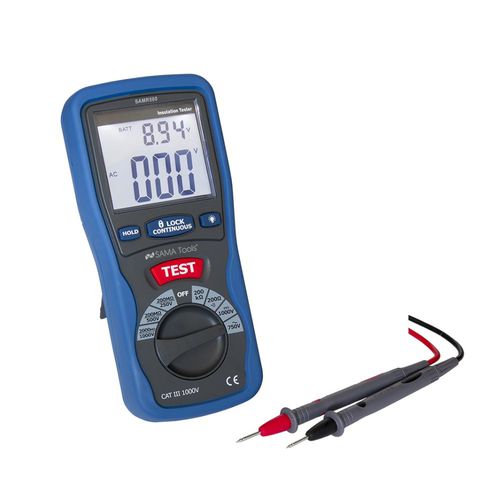 Tester di isolamento - SAMR500 - S.A.M.A. ITALIA SRL - portatile / digitale