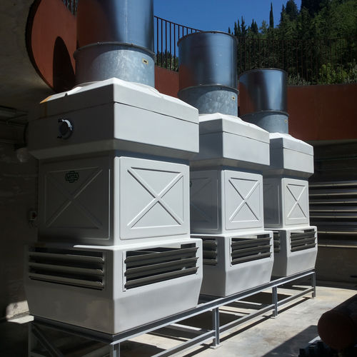 Torre di raffreddamento con circuito aperto - PMS - MITA Cooling Technologies S.r.l. - ad uso industriale / per HVAC / per la distribuzione