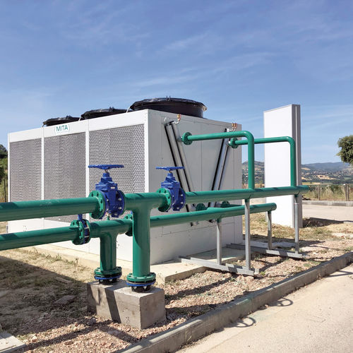 Raffreddatore di liquido ventilato adiabatico - PAD-V series - MITA Cooling Technologies S.r.l.