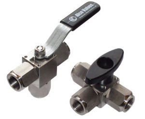 Valvola a sfera - SB series - Alco - manuale / con deviatore / per gas