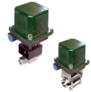 Valvola a sfera - Alco - a comando elettrico / di controllo / per olio