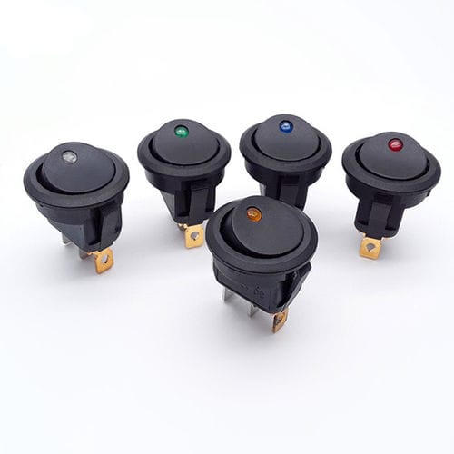 Interruttore a bascula - Shenzhen Yikia - multipolare / LED / a bassa tensione
