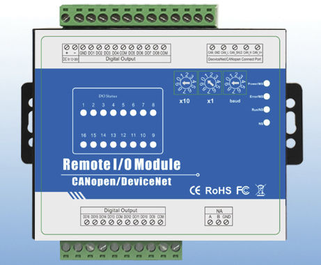 Modulo I/O digitale - M420d - King Pigeon Hi-Tech Co., Ltd. - CANbus / DeviceNet / 16 uscite digitali
