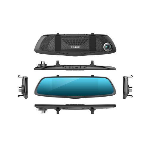 Specchietto retrovisore con telecamera per veicolo - FS-500 - Forsafe Co., Ltd. - di retromarcia / visibile / Full HD