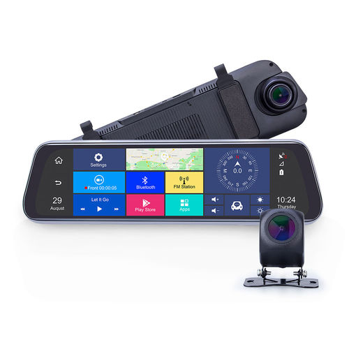 Specchietto retrovisore con telecamera per veicolo - Yun-100 - Forsafe Co., Ltd. - di retromarcia / visibile / Full HD