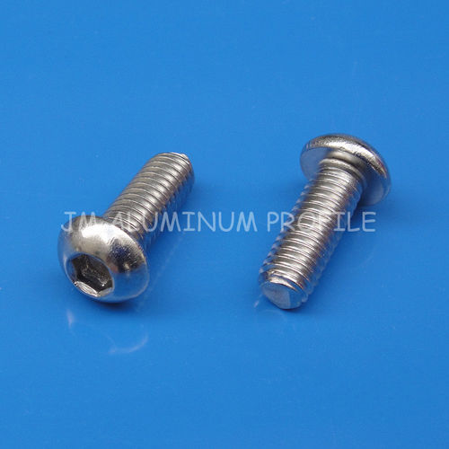 Vite a testa bombata - F6 series - JM Aluminum Profile Accessories Co., Limited - Allen / in acciaio