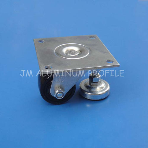 Ruota girevole - JMCC series - JM Aluminum Profile Accessories Co., Limited - con piastra girevole / con freno / per carichi pesanti