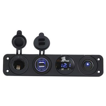 Presa elettrica da montare su pannelli - DSK-1R010-2V010-9B01X-1011  - YUEQING AIBEIKEN ELECTRIC CO., LTD. - industriale
