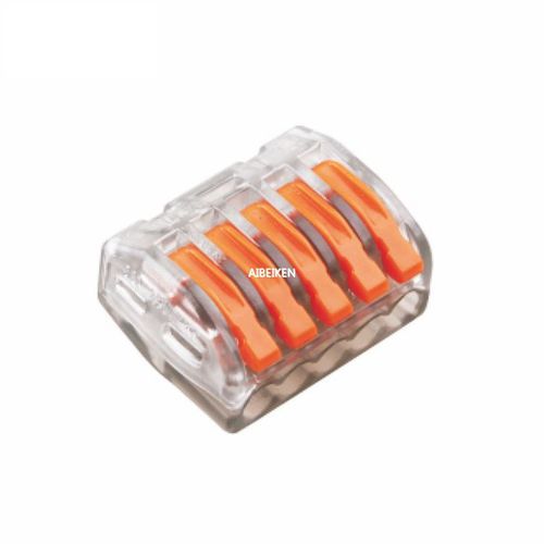 Connettore per filo - 222 series - YUEQING AIBEIKEN ELECTRIC CO., LTD. - di alimentazione elettrica / 5 poli / 2 poli