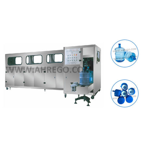 Sciacquatrice / riempitrice / chiuditrice per secchi - QGF series - Anhui Koyo Rego Machinery Technology Co., Ltd. - acqua potabile / automatica